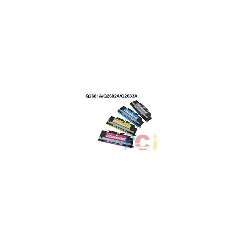 Toner Rigenerato HP COLOR LASERJET 3500 3550 3700 Q2672A  GIALLO