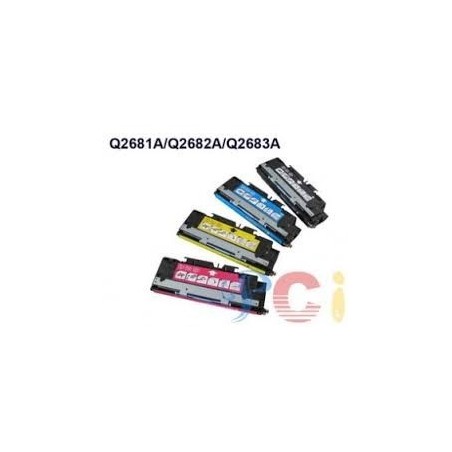 Toner Rigenerato HP COLOR LASERJET 3500 3550 3700 Q2672A  GIALLO