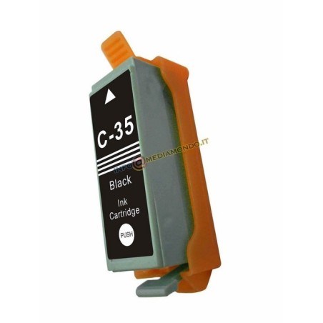 CARTUCCIA CANON PGI-35BK NERA COMPATIBILE PER CANON PIXMA IP1001509B001 PGI35