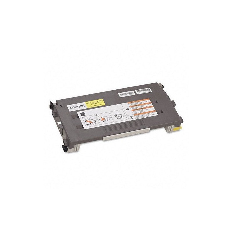 Toner COMPATIBILE Lexmark C 500 C500H2YG C500S2YG GIALLO 6.6K HIGH CAPACITY