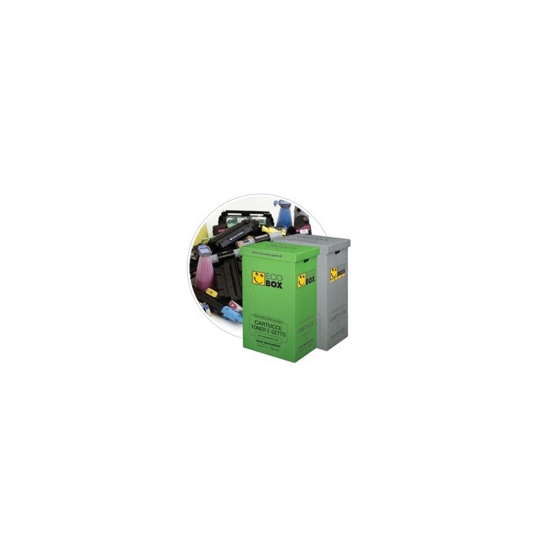 SMALTIMENTO TONER-DRUM - 1 ECOBOX 3/4 RITIRI ANNUALI