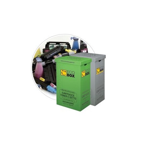 SMALTIMENTO TONER-DRUM - 1 ECOBOX 3/4 RITIRI ANNUALI