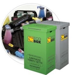 SMALTIMENTO TONER-DRUM - 1 ECOBOX 3/4 RITIRI ANNUALI