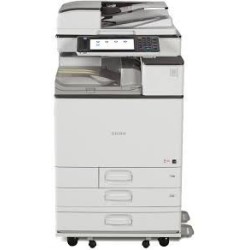 FOTOCOPIATORE DIGITALE RICOH AFICIO MPC3003 REVISIONATO CON ADF F/R SUPPORTO/CASSETTI 1 ANNO DI GARANZIA