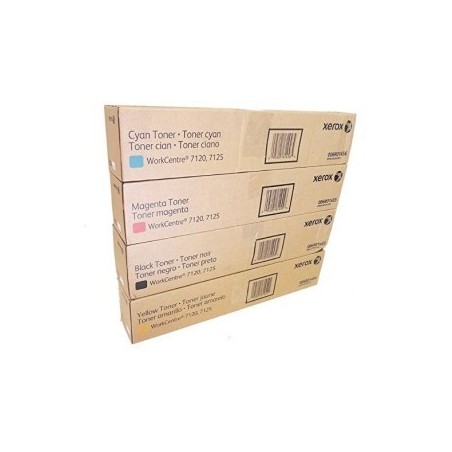 TONER COMPATIBILE XEROX 006R01458 WORKCENTRE 7120 7125 GIALLO 15K