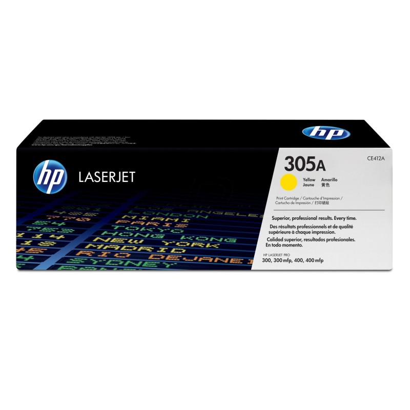 Toner COMPATIBILE HP 300 M351 / Pro 300 MFP M375 CE412A 305A GIALLO