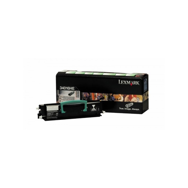 Toner ORIGINALE Lexmark E 230 E240 E330 34040HW NERO 6K