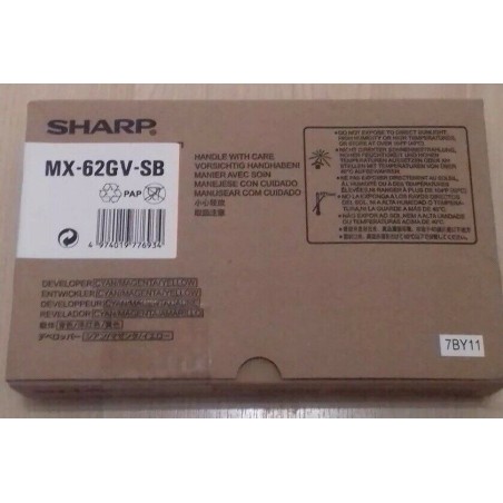 DEVELOPER 3PZ ORIGINALE SHARP MX-27GVSA CMY MX-2300N