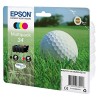 MULTIPACK 5PZ CARTUCCIA ORIGINALE EPSON 33 C13T33374020 XP530 CYMK+PH