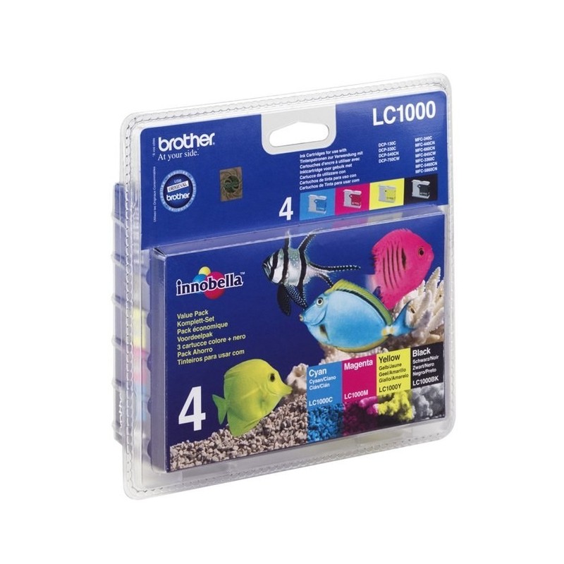 Cartuccia Compatibile BROTHER LC51Y LC1000Y LC960Y LC970Y GIALLO DCP-130C