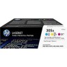 MULTIPACK 03PZ TONER ORIGINALE HP CMY CF373AM LaserJet CM 1312