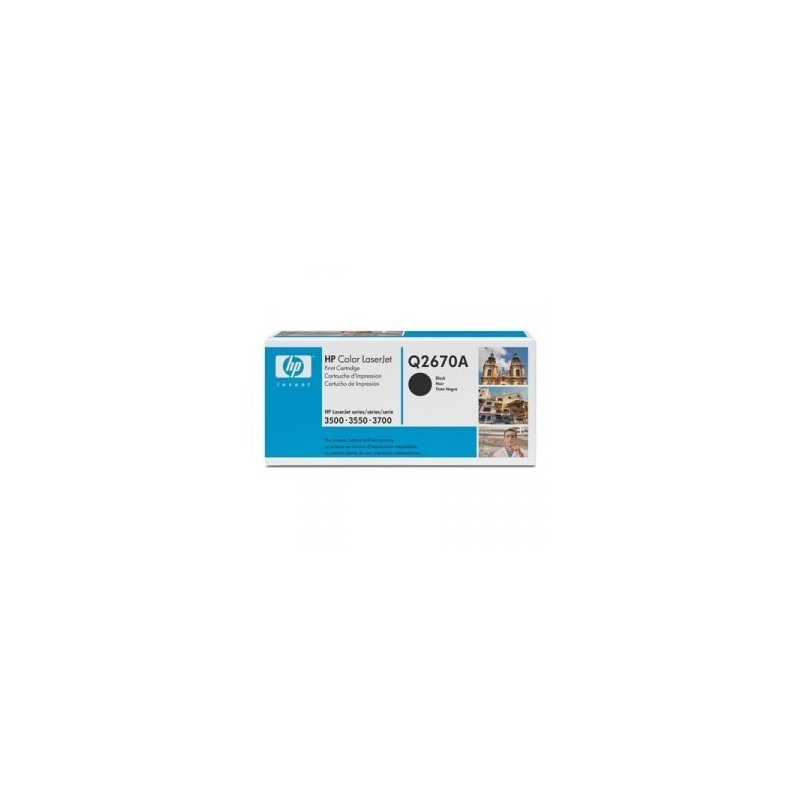 Toner COMPATIBI HP COLOR LASERJET 3500  3550  3700 Q2670A NERO