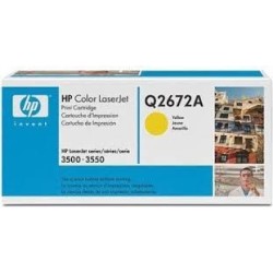 Toner COMPATIBILE HP COLOR LASERJET 3500 3550 3700 Q2672A GIALLO