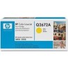 Toner COMPATIBILE HP COLOR LASERJET 3500 3550 3700 Q2672A GIALLO