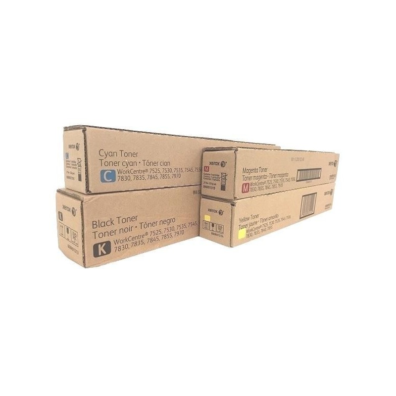 Toner ORIGINALE XEROX 006R01516 WORKCENTRE 7530 CIANO 15K