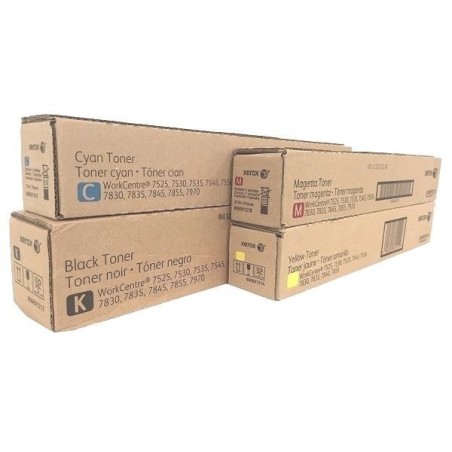 Toner ORIGINALE XEROX 006R01516 WORKCENTRE 7530 CIANO 15K
