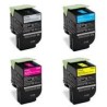 Toner Rigenerato LEXMARK OPTRA C920 C9202YH GIALLO 14K