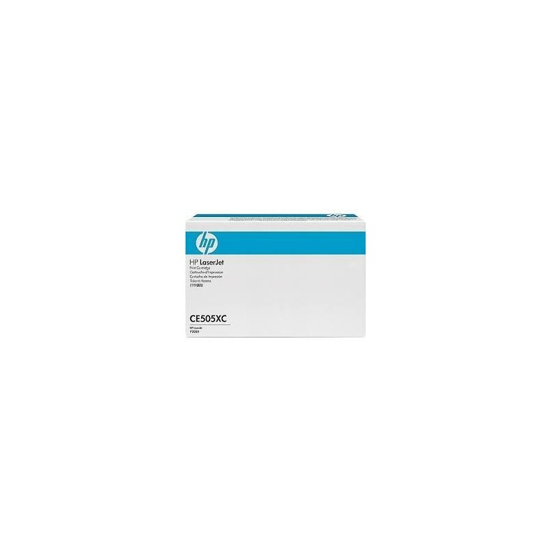 Toner ORIGINALE HP P2055 CE505X CE505XC 05X NERO 6.5K