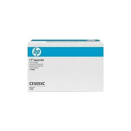Toner ORIGINALE HP P2055 CE505X CE505XC 05X NERO 6.5K