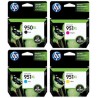 MULTIPACK CARTUCCE ORIGINALE HP C2P43AE 950XL 951XL KIT CMYK OfficeJet Pro 251 Pro 8600