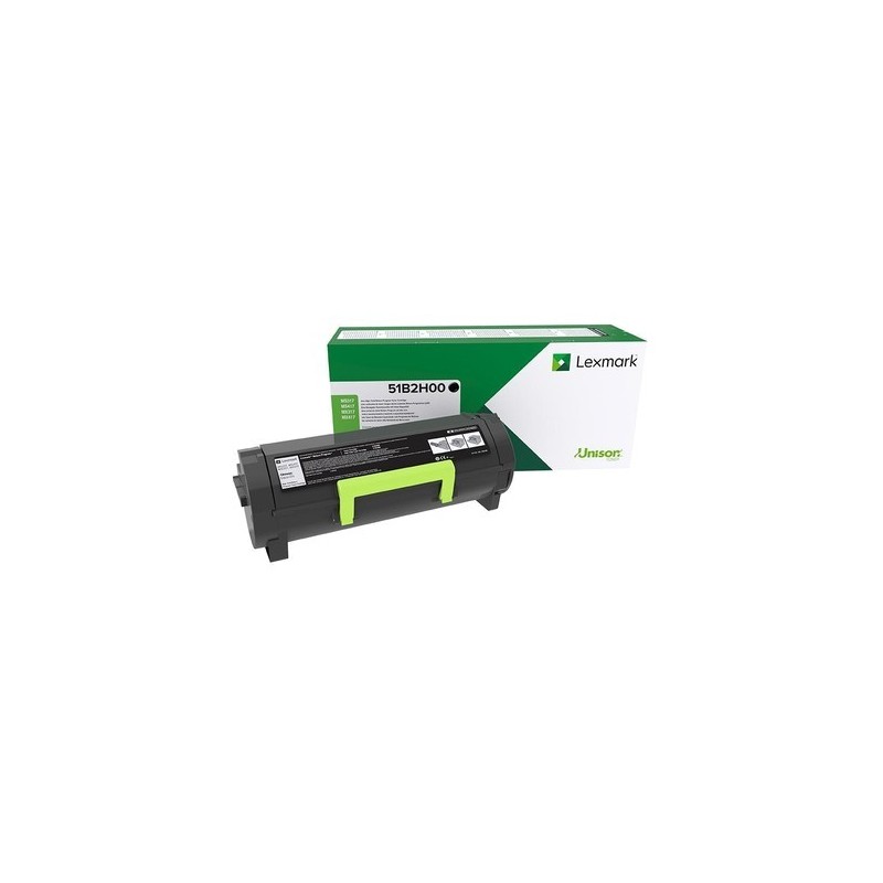 TONER COMPATIBILE LEXMARK 51B2H00 MS417 MS517 MS617 MX417 MX517 MX617 8,5K NERO