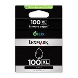 Cartuccia ORIGINALE LEXMARK 100XL 14N1092E Lexmark Genesis S815 NERO