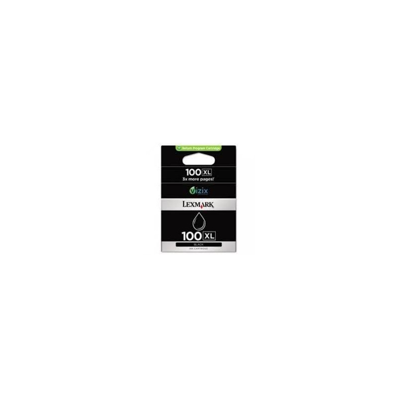 Cartuccia ORIGINALE LEXMARK 100XL 14N1092E Lexmark Genesis S815 NERO