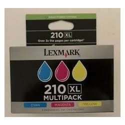 MULTIPACK COLORE LEXMARK 210XL CYM 14L0269B OfficeEdge Pro 4000
