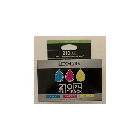 MULTIPACK COLORE LEXMARK 210XL CYM 14L0269B OfficeEdge Pro 4000