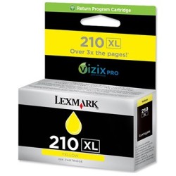 CARTUCCIA ORIGINALE LEXMARK 210XL 14L0175E GIALLO