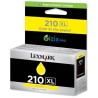 CARTUCCIA ORIGINALE LEXMARK 210XL 14L0175E GIALLO