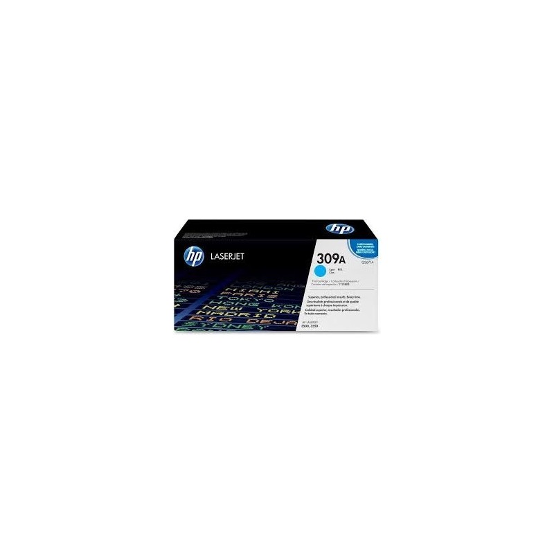 Toner ORIGINALE HP COLOR LASERJET 3500 3550 3700 Q2671A CIANO