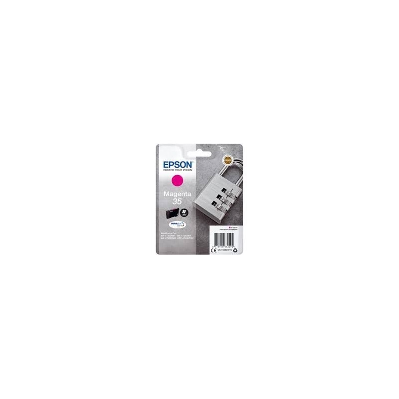 Cartuccia ORIGINALE EPSON 35 C13T35824010 T3482 CIANO Workforce Pro WF-4700
