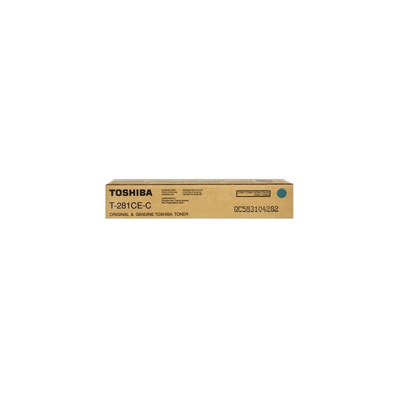 TONER ORIGINALE TOSHIBA 6AK00000034 / T281CEK - CIANO 281C 351C  451C 10.000 COPIE E-Studio 281C