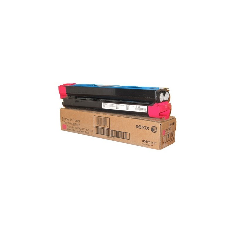 TONER ORIGINALE XEROX WORKCENTRE 7655 006R01451 DC240 MAGENTA 31K