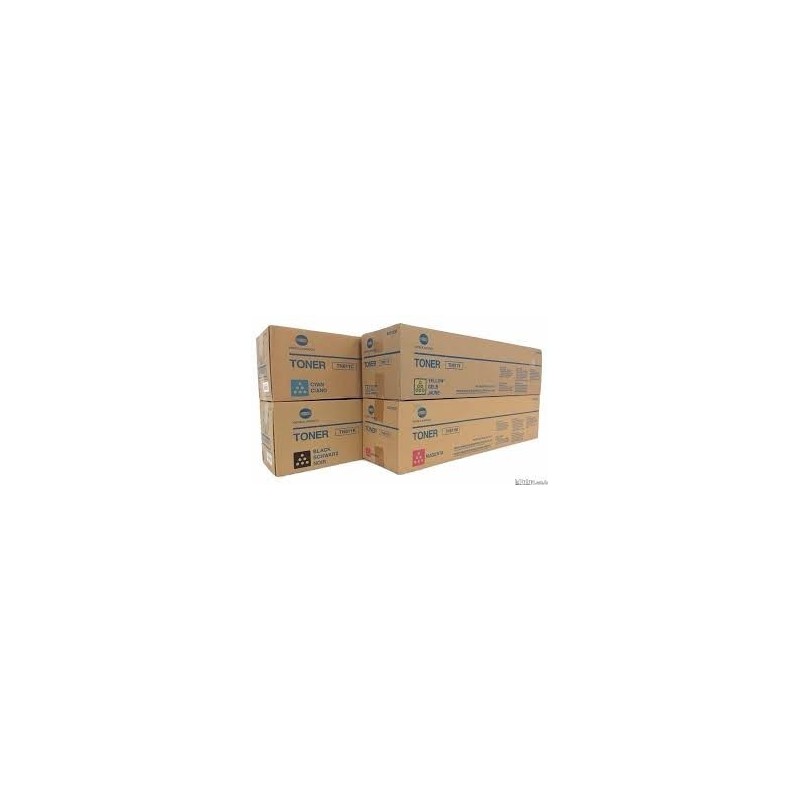 TONER ORIGINALE KONICA MINOLTA BIZHUB C550 A070450 TN611C CIANO
