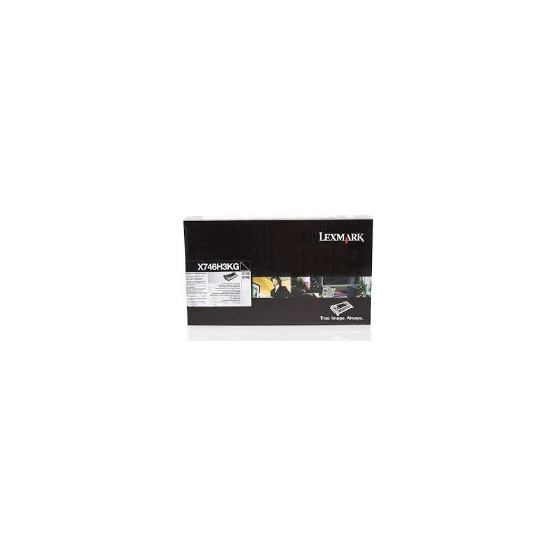 Toner Rigenerato LEXMARK X746 X748 X746H1KG NERO 12K