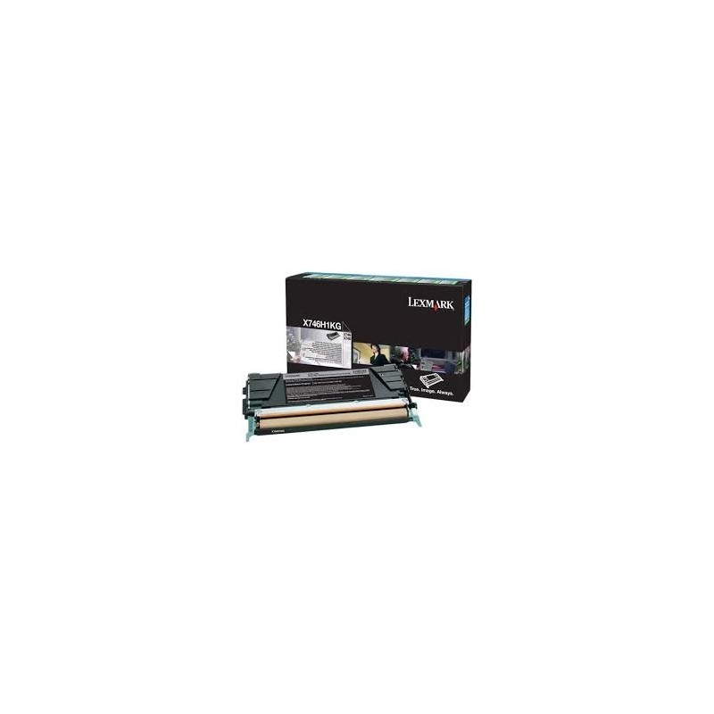 Toner Rigenerato LEXMARK X746 X748 X746H1KG NERO 12K
