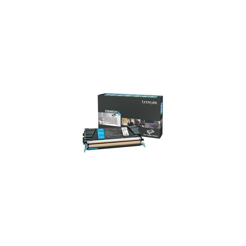 Toner COMPATIBILE IBM COLOR 1534 39V0311 LEXMARK C524 CIANO C5240CH 5K