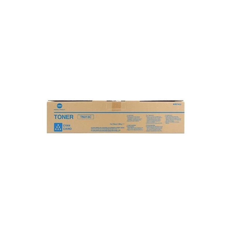 TONER COMPATIBILE KONICA MINOLTA BIZHUB C203 A0D7452 / TN213C CIANO INEO +203