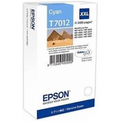 Cartuccia Compatibile EPSON T7012 WorkForce Pro WP-4000 CIANO XXL - 36ml