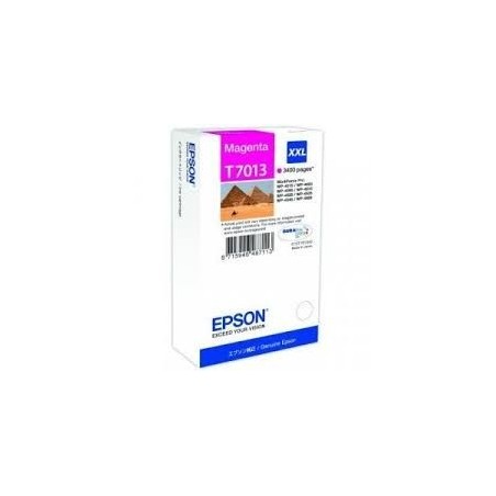 Cartuccia ORIGINALE EPSON T7013 WorkForce Pro WP-4000 MAGENTA XXL - 36ml 