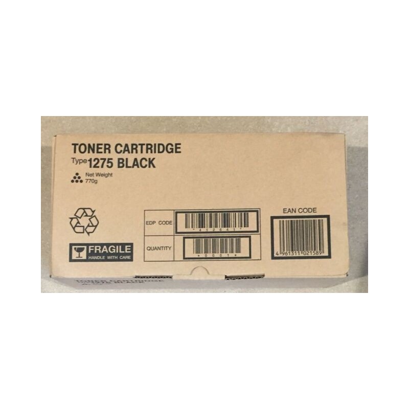 Toner COMPATIBILE RICOH FAX 1130 TYPE 1275 H239D4 NERO 3K 