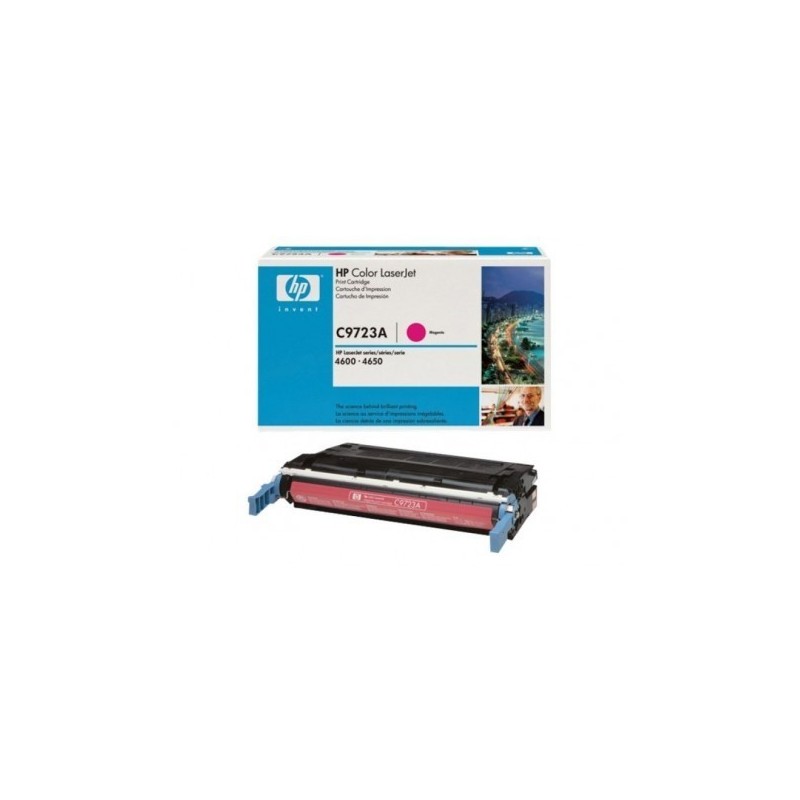 Toner ORIGINALE HP COLOR LASERJET 4600 / 4610 / 4650 C9723A Magenta
