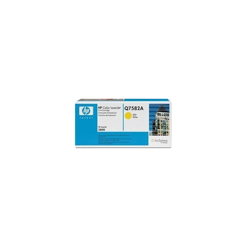 Toner COMPATIBILE HP COLOR LASERJET CP 3505 Q7582A GIALLO