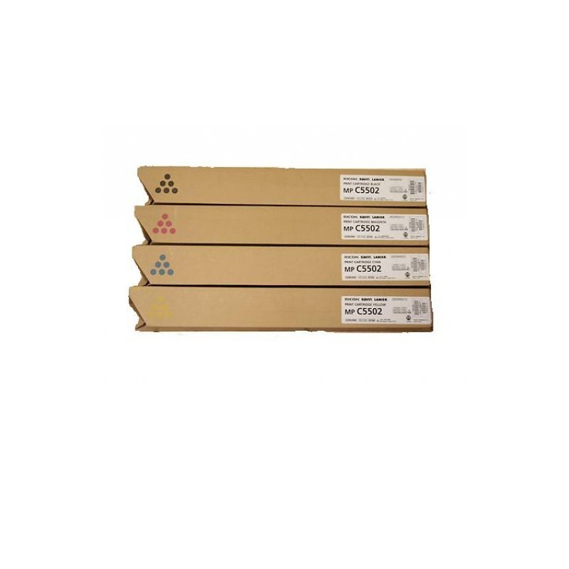 Toner RICOH AFICIO MP C4502 C5502 841686 TYPE 5502E GIALLO 22.5K