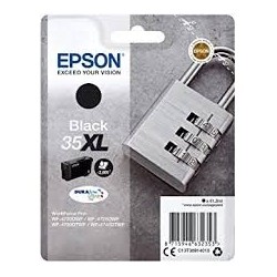 Cartuccia COMPATIBILE EPSON C13T35914010 T3591 35XL NERO Workforce Pro WF-4700
