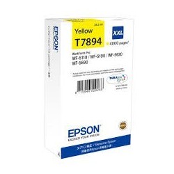 Cartuccia ORIGINALE EPSON Workforce Pro WF-5100 C13T789440 T7894 GIALLO XXL