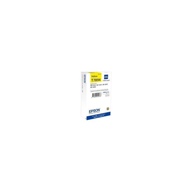 Cartuccia ORIGINALE EPSON Workforce Pro WF-5100 C13T789440 T7894 GIALLO XXL