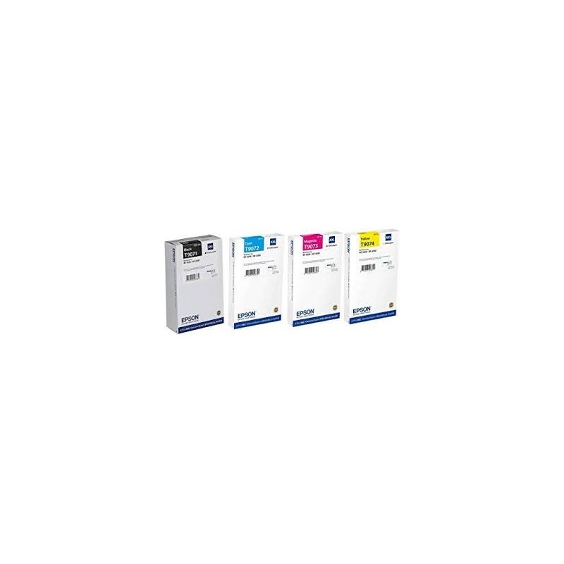 CARTUCCIA EPSON T9082XL T9082 XL Workforce Pro WF-6000 CIANO 4K
